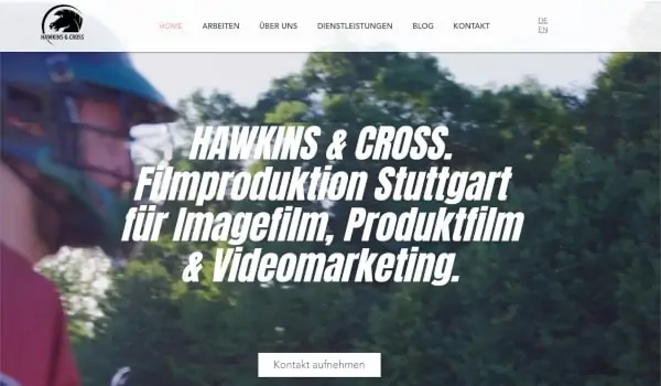Filmproduktion Stuttgart - Hawkins -Cross